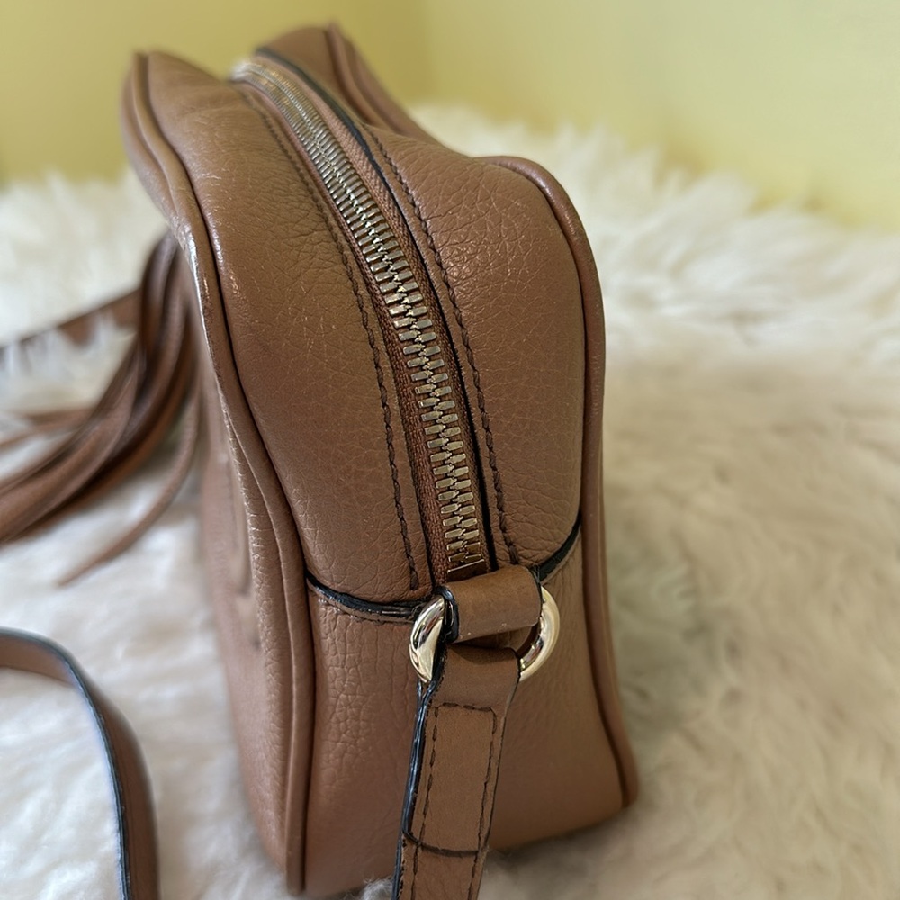 💯 Authentic Gucci Gucci Soho Disco Crossbody Bag🍀 - Picture 16 of 17